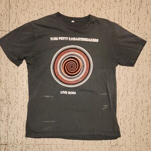 Tom Petty And The Heartbreakers Live 2014 Tour T Shirt Vintage Y2K